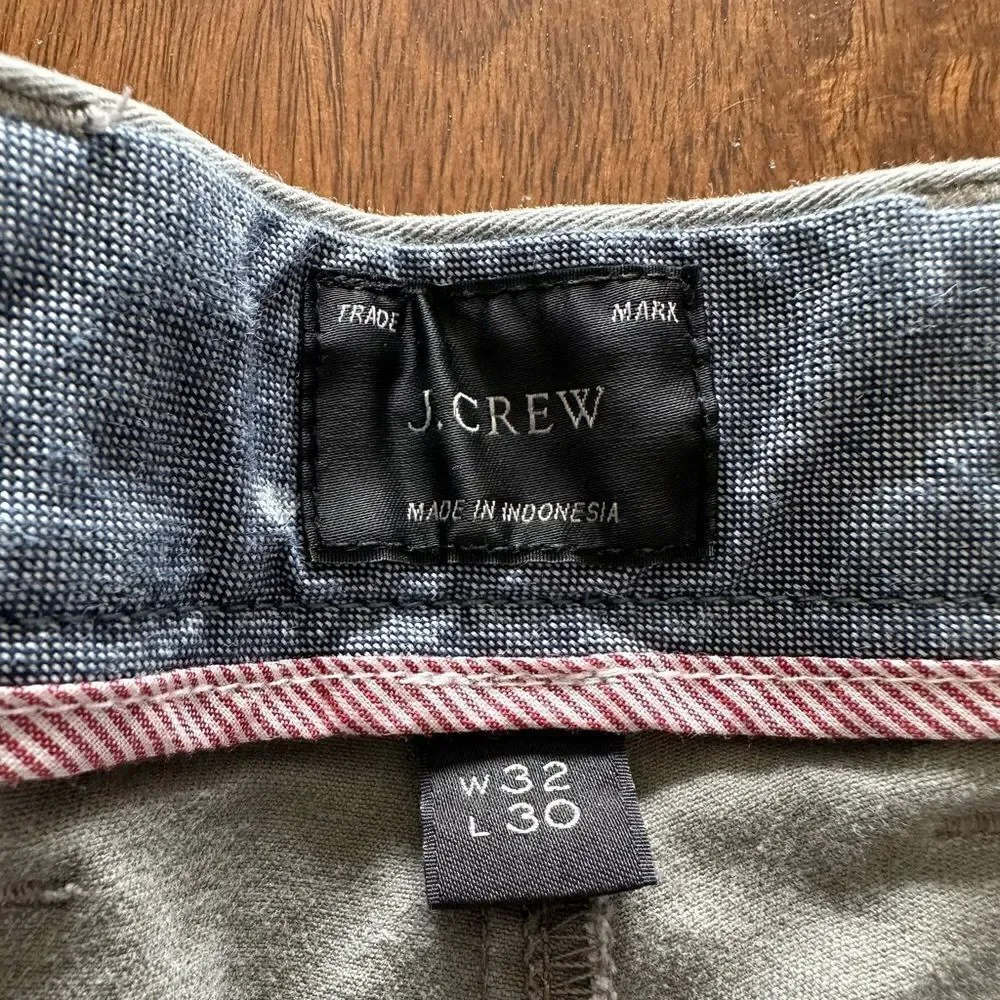 Hand-Splatteted Grey Chino from J Crew - One of a Kind
